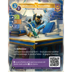 Archiviste du Monolithe (2-3-2) Unique Yzmir - Altered TCG - Edition KS