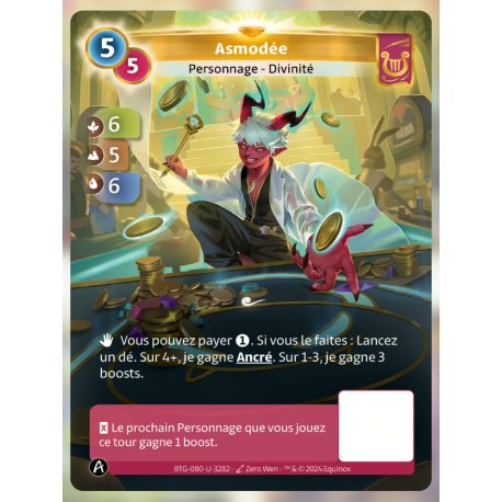 Asmodée (6-5-6) Unique Lyra - Altered TCG - Edition KS