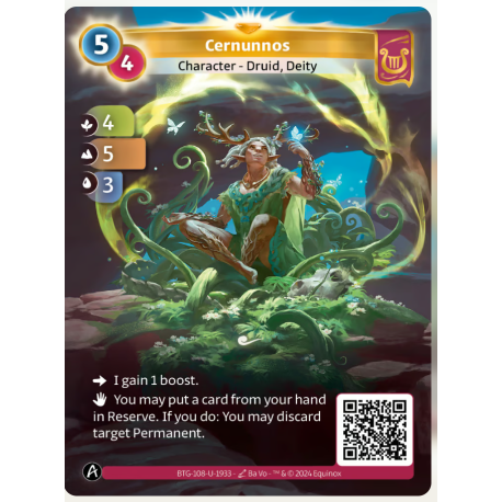 Cernunnos (4-5-3) Unique Lyra - Altered TCG