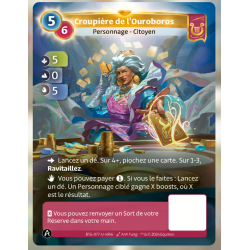 Croupière de l' Ouroboros (5-0-5) Carte Unique Lyra - Altered TCG - Edition KS