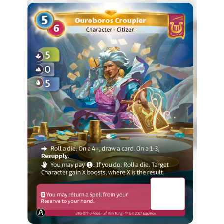 Ouroboros Croupier (5-0-5) Unique Lyra - Altered TCG