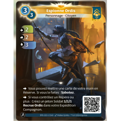 Espionne Ordis (2-2-3) Unique Ordis - Altered TCG - Edition KS
