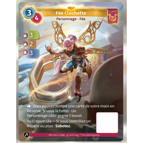 Fée Clochette (3-2-3) Unique Lyra - Altered TCG - Edition KS