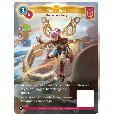 Tinker Bell (3-2-3) Unique Lyra - Altered TCG