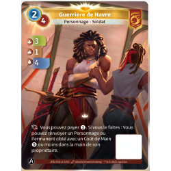 Guerrière du Havre (3-1-4) Unique Bravos - Altered TCG - Edition KS