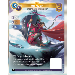 Hua Mulan (0-3-4) Carte Unique Yzmir - Altered TCG - Edition KS