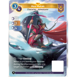 Hua Mulan (0-3-4) Carte Unique Yzmir - Altered TCG - Edition KS