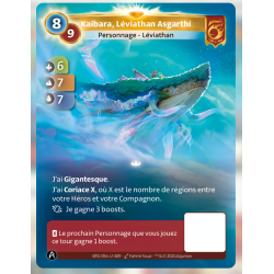 Kaibara, Léviathan Asgarthi (6-7-7) / Unique Bravos - Altered TCG - Edition KS