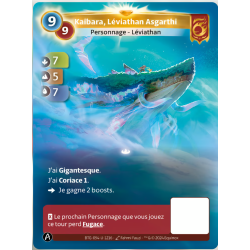 Kaibara, L&eacute;viathan Asgarthi (7-5-7) Carte Unique Bravos - Altered TCG - Edition KS