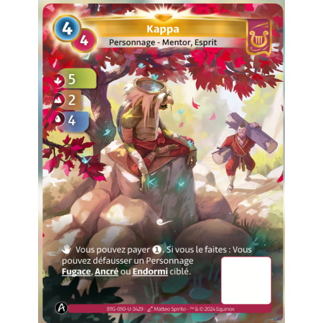 Kappa (5-2-4) Carte Unique Lyra - Altered TCG - Edition KS