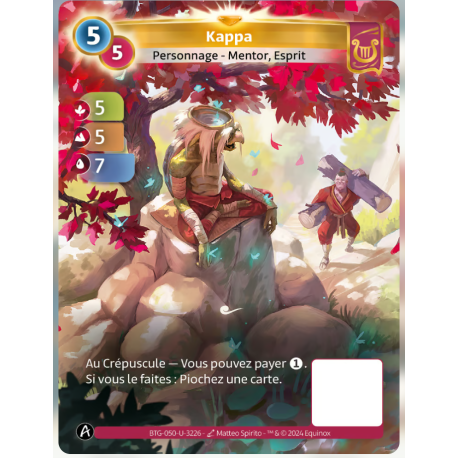 Kappa (5-5-7) Carte Unique Lyra - Altered TCG - Edition KS