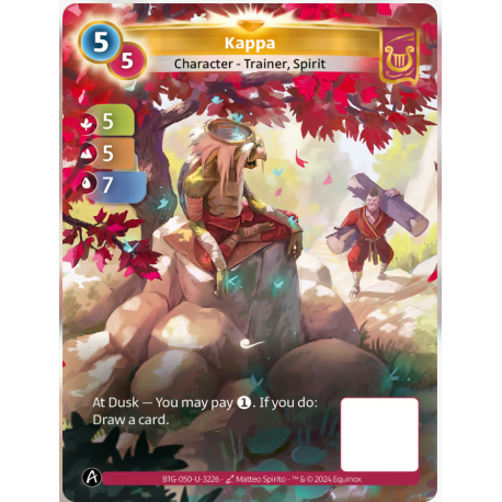 Kappa (5-5-7) Unique Card Lyra - Altered TCG