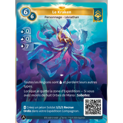 Le Kraken (0-0-7) Carte Unique Ordis - Altered TCG - Edition KS