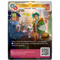 Loki (5-5-7) ALT Carte Unique Lyra - Altered TCG - Edition KS