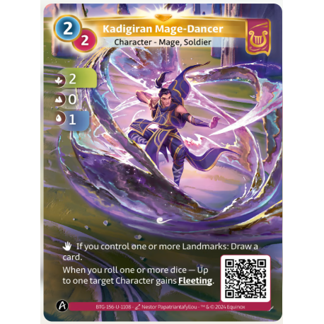 Kadigiran Mage Dancer (2-0-1) Unique Lyra - Altered TCG