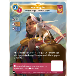 Martengale Dice (0-2-2) Carte Unique Lyra - Altered TCG - Edition KS