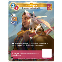 Martengale Dice (0-2-2) Carte Unique Lyra - Altered TCG - Edition KS