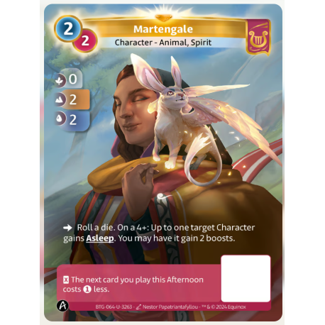 Martengale Dice (0-2-2) Unique Lyra - Altered TCG