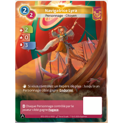Navigatrice Lyra (2-0-3) Carte Unique Lyra - Altered TCG - Edition KS