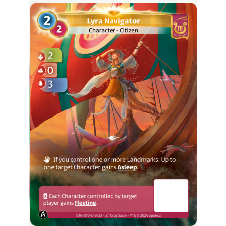 Lyra Navigator (2-0-3) Unique Lyra - Altered TCG