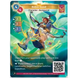 Robin des Bois (3-3-3) Carte Unique Lyra - Altered TCG - Edition KS