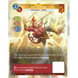 Sun Wukong Fugace (3-3-3) carte Unique Bravos - Altered TCG - Edition KS