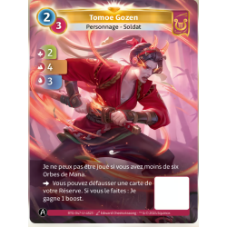 Tomoe Gozen (2-4-3) Carte Unique Bravos - Altered TCG - Edition KS