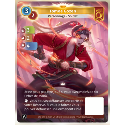 Tomoe Gozen 3/2 (3-2-4) Carte Unique Bravos - Altered TCG - Edition KS