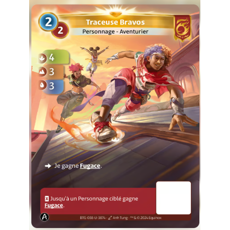 Traceuse Bravos (4-3-3) Unique Bravos - Altered TCG - Edition KS