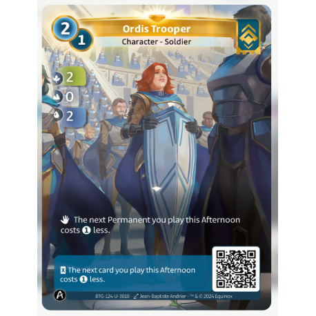 Ordis Trooper (2-0-2) Unique Ordis - Altered TCG