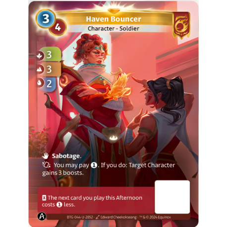 Haven Bouncer (3-3-2) Unique Bravos - Altered TCG