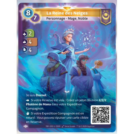 La Reine des Neiges 8/7 (2-4-4) Unique Yzmir - Altered TCG
