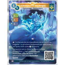 La demoiselle des Neiges (6-6-6) Carte Unique Ordis - Altered TCG - Epreuve du Froid