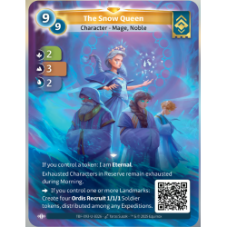 La Reine des Neiges (2-3-2) Carte Unique Ordis - Altered TCG - Epreuve du Froid