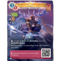 Pamola (3-1-2) Carte Unique Lyra - Altered TCG - Epreuve du Froid