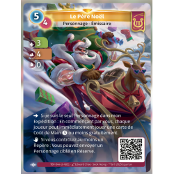 Le père Noel (3-4-0) Carte Unique Lyra - Altered TCG - Epreuve du Froid