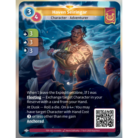 Haven Seiringar (3-3-3) Unique Lyra - Altered TCG