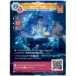 Veilleur Ordis (0-1-3) Carte Unique Lyra - Altered TCG - Epreuve du Froid