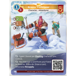 D&eacute;blayeur Bravos (2-1-0) Carte Unique Bravos - Altered TCG - Epreuve du Froid