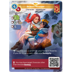 Secouriste Bravos (3-0-5) Carte Unique Bravos - Altered TCG - Epreuve du Froid