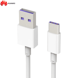 Cable USB a Type-C de Original Data Huawei 4072007 AP71 40W 5A (1m) Blanco