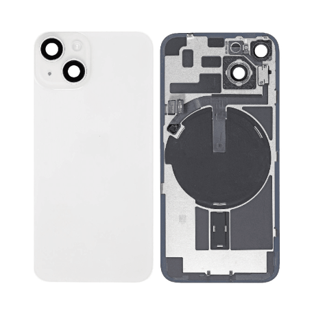 Sustitución de la luneta trasera del iPhone 14, completa con lente y placa