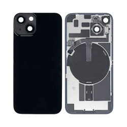 Sustituci&oacute;n de la luneta trasera del iPhone 14, completa con lente y placa