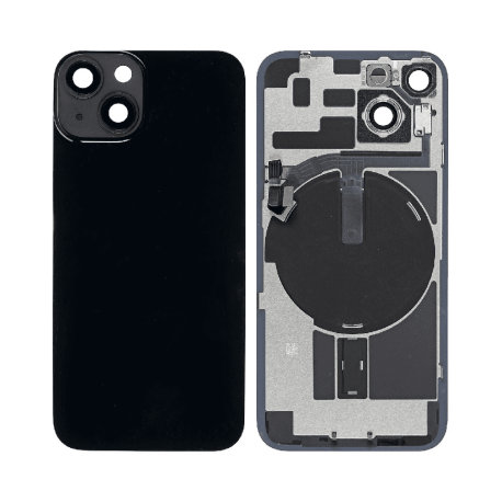 Cubierta trasera del iPhone 15 Pro con logotipo y flash original