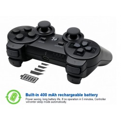 Manette d'arcade sans fil filaire USB 