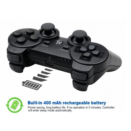 Manette d'arcade sans fil filaire USB 