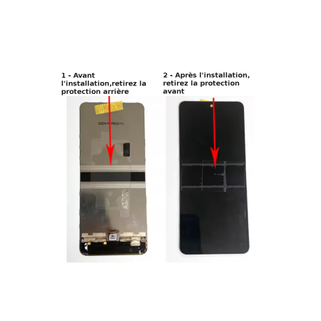 changer écran Nubia Flip 5G NX724J 
