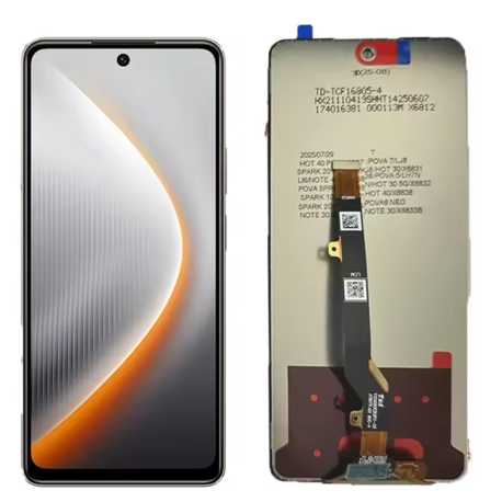 cambiar pantalla Tecno POVA 7 4G / LJ6