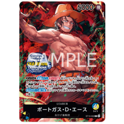 Portgas.D.Ace (ST13-002) Campeonato de Asia Sello JAPONÉS -- One Piece Card Game