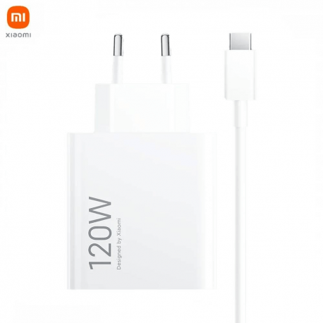 Chargeur 120W Xiaomi original  secteur vers Usb-c en Hypercharge - Accueil